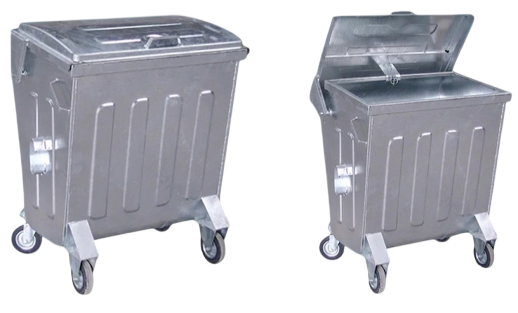 Metal Waste Containers